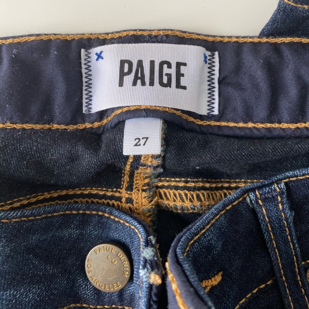 Paige Dark Skinny Jeans
